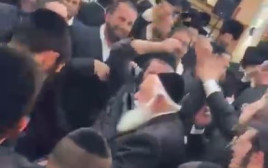 יצחק גולדקנופף רוקד (צילום: רשתות חברתיות, שימוש לפי סעיף 27 א')