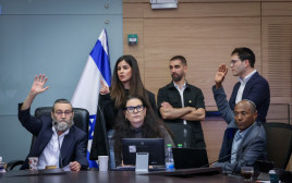 משה גפני, אישור חוק התקציב 2025 (צילום: נועם מושקוביץ דוברות הכנסת)