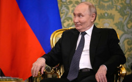 ולדימיר פוטין (צילום: Sputnik/Pavel Bednyakov/Pool via REUTERSSputnik/Pavel Bednyakov/Pool via REUTERS)