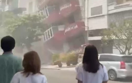 רעידת אדמה בבנגקוק (צילום: רשתות חברתיות, שימוש לפי סעיף 27 א')