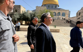 איתמר בן גביר בהר הבית (צילום: ללא)
