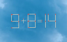 האם תצליחו לפתור את המשוואה באמצעות הזזת גפרור אחד בלבד? (צילום: מערכת מעריב)