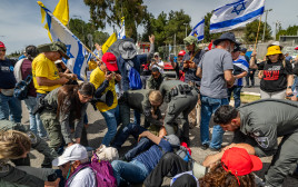 אייל יפה מטריד לכאורה שוטרת מג''ב (צילום: חיים גולדברג, פלאש 90)