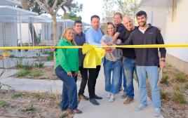 חניכת שכונת "הרצפות הירוקות" (צילום: אדר איל)