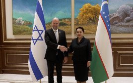 אמיר אוחנה בביקורו המדיני  (צילום: דוברות הכנסת - נתן וייל)