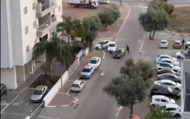 אירוע ירי בעפולה (צילום: צילום מסך רשתות חברתיות לפי חוק 27א לזכויות יוצרים)