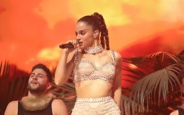 נועה קירל, גמר "הישרדות" (צילום: באדיבות רשת 13)