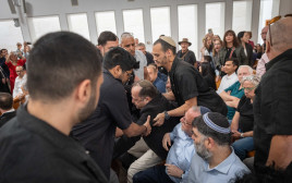 מהומה בבג"ץ פיטורי רונן בר (צילום: חיים גולדברג, פלאש 90)
