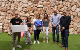 ביקור הנהלת תנובה בקריית שמונה (צילום: יח"צ)