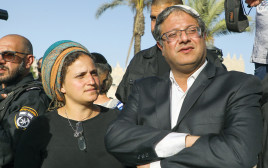 איתמר ואילה בן גביר (צילום: מרק ישראל סלם)