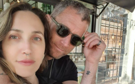 שחר גל ובת הזוג החדשה (צילום: שימוש לפי סעיף 27א')