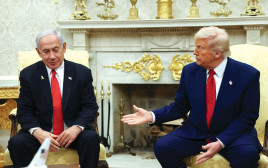 דונלד טראמפ, בנימין נתניהו (צילום: רויטרס)