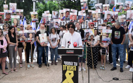 אלי שתיוי, אביו של החטוף עידן שתיוי (צילום: אבשלום ששוני)