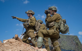 פעילות חטיבת ירושלים באזור שג'עאיה (צילום: דובר צהל)