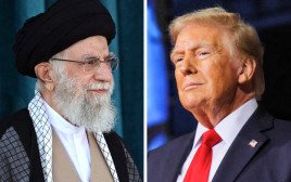  עלי חמינאי, דונלד טראמפ (צילום: רויטרס,Office of the Iranian Supreme Leader/WANA (West Asia News Agency)/Handout via REUTERS)