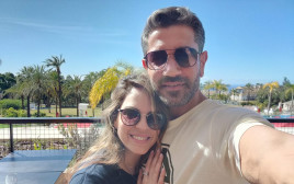 מינדי ארליך ואסף שטרית (צילום: ללא קרדיט)