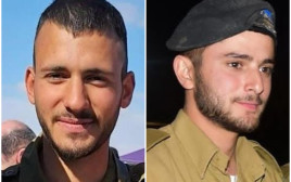  סרן עידו וולוך וסמ"ש נטע יצחק כהנא (צילום: דובר צהל)