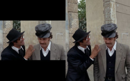 חגיגה בסנוקר, לפני ואחרי (צילום: באדיבות סרטי יונייטד קינג לאון ומשה אדרי)