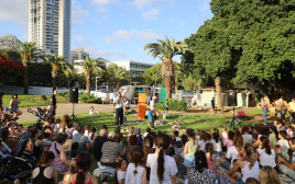 הפנינג קיימות בגבעתיים (צילום: דוברות העירייה)