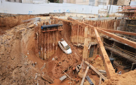 זירת האירוע ברמת גן (צילום: דוברות כבאות והצלה לישראל מחוז דן)
