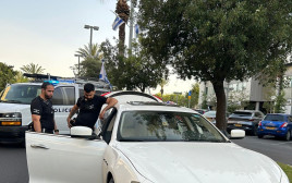 תושב יפו בן 41 נעצר עם המזראטי (צילום: דוברות המשטרה)