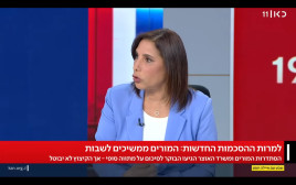 סמדר מורס בכאן 11 (צילום: צילום מסך כאן 11)