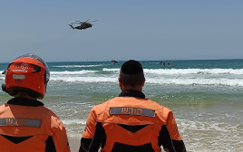 מהזירה בבת ים (צילום: דוברות איחוד הצלה)