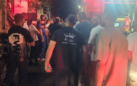 זירת השריפה בדיר אל אסד (צילום: תיעוד מבצעי מד"א)