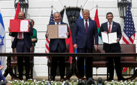 "הסכמי אברהם" (צילום: רויטרס)