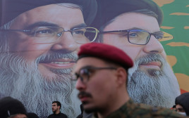 פעילי חיזבאללה (צילום:  REUTERS/Mohamed Abd El Ghany)