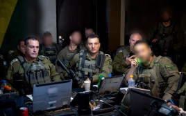 הרמטכ"ל אייל זמיר ברצועת עזה (צילום: דובר צה"ל)