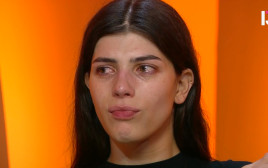 אלאיה הוף ברגע רגיש (צילום: צילום מסך ערוץ 13)