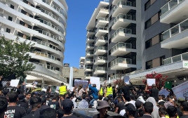 מחאת הבדואים בבאר שבע (צילום: פלד ארבלי)