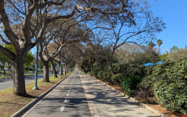 מסלול רכיבה של 14 ק"מ על "שביל החוף"  (צילום: באדיבות נתיבי איילון)