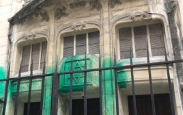 מתקפה אנטישמית בצרפת (צילום: רשתות חברתיות, שימוש לפי סעיף 27 א')
