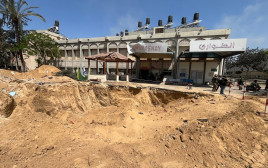 בית החולים האירופאי בחאן יונס (צילום: אבי אשכנזי)