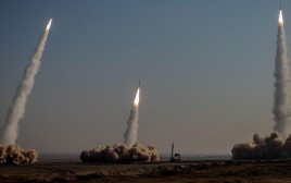 טילים איראנים (צילום: רשתות ערביות)