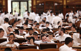 חרדים, ישיבה (צילום: שלומי כהן, פלאש 90)