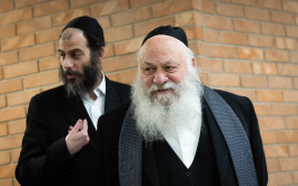 יצחק גולדקנוף, מוטי בבצ'יק (צילום: חיים גולדברג, פלאש 90)