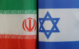 דגל ישראל, דגל איראן (צילום: רויטרס)