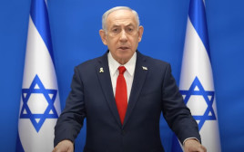 נתניהו בהודעה לאומה על רקע התקיפה באיראן (צילום: צילום מסך לפי סעיף 27א)