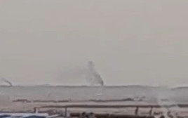 דיווח על תקיפה בפורדו שבאזור קום באיראן (צילום: רשתות ערביות)
