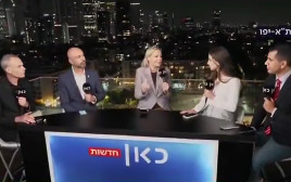 מהדורת חדשות כאן 11 (צילום: צילום מסך כאן 11)