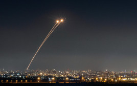 מיירטים בשמי אזור המרכז (צילום: יוסי אלוני, פלאש 90)