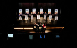 דיבייט לבחירות הנציג הדמוקרטי בעיריית ניו יורק (צילום: רויטרס)