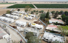 קיבוץ נירים לאחר עבודות השיקום בעוטף עזה (צילום: אפשטיין פרויקטים)