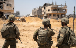 כוחות צה"ל ברצועת עזה (צילום: דובר צה"ל)