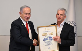 דדי ברנע, בנימין נתניהו (צילום: חיים צח, לע"מ)