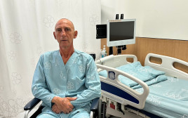 אלכסיי קופמן שנפל מקומה שלישית בפגיעת טיל איראני  (צילום: באדיבות המצולם)