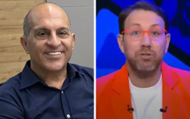 יהודה שלזינגר, ברק סרי (צילום: 103FM,צילום מסך ערוץ 14)